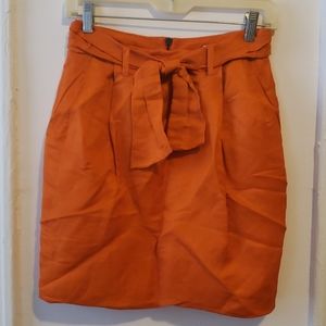 Boutique Yigal Azrouel Orange Skirt SZ 2